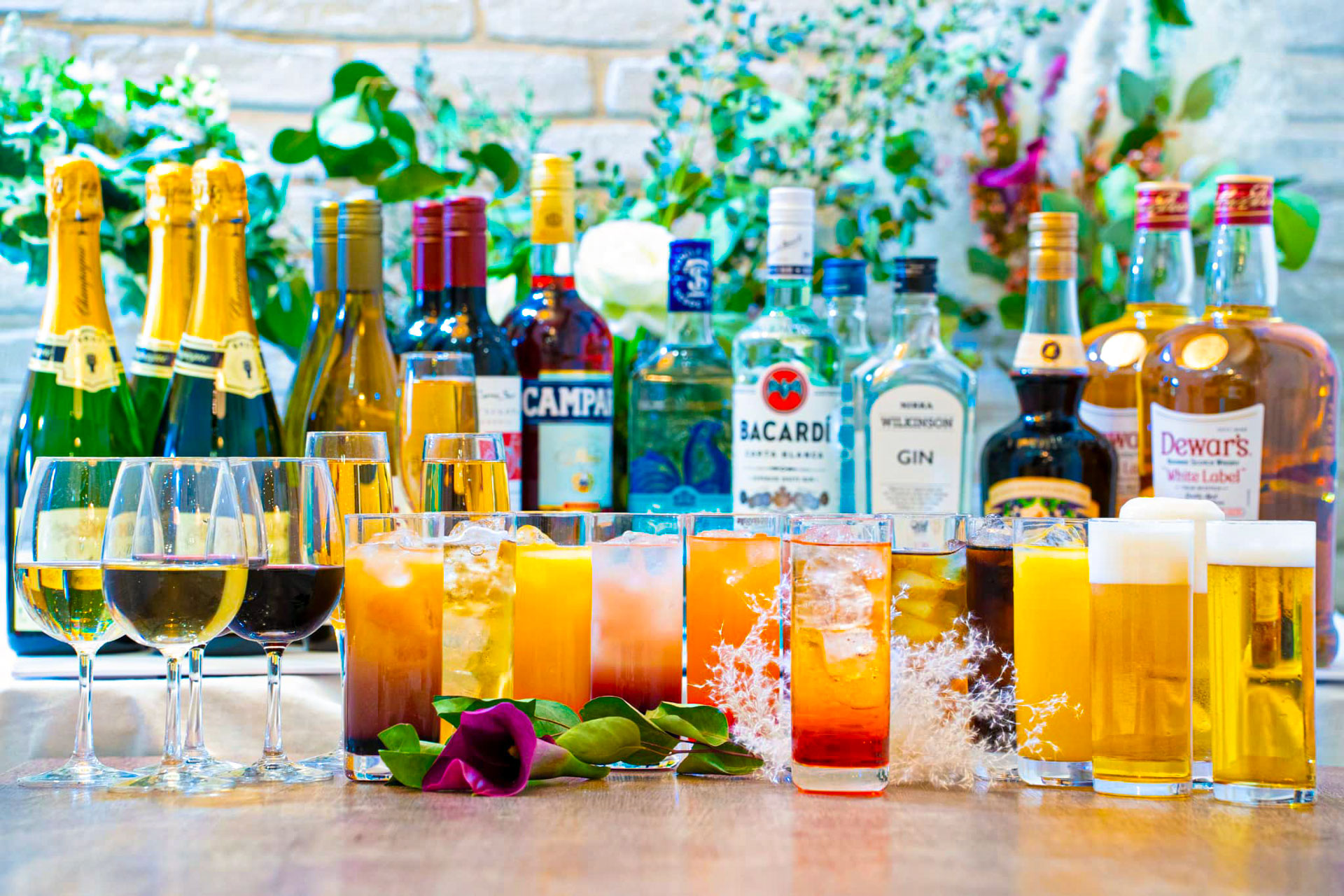 飲み放題プランAll you can drink Menu